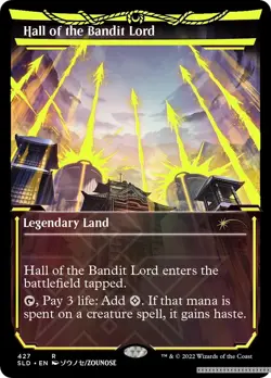 Hall of the Bandit Lord (Neon Yellow) [SLD - 427] - NM [Foil] TCG MTG - Image 1