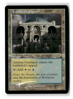 Azorius Guildgate (Retro Frame) 396 Ravnica Remastered MTG Foil NM - Image 1