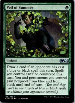 Veil of Summer U Core Set 2020 198 NM - Image 1