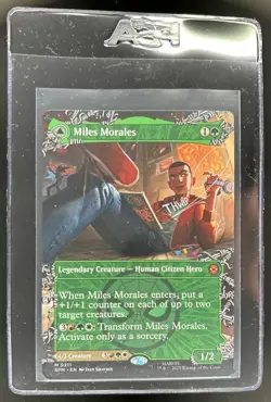 2025 Magic Marvel Miles Morales Ultimate Spider-Man Borderless #0211 - Image 2