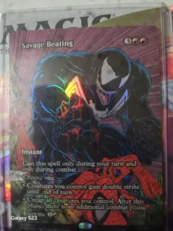 Mtg Spiderman-Savage Beating (FOIL) #M0026 - Image 1