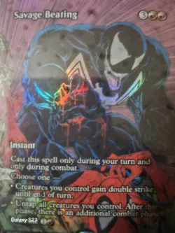 Mtg Spiderman-Savage Beating (FOIL) #M0026 - Image 3