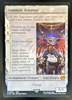 2025 Magic MTG Final Fantasy Summon: Bahamut Rare #0001 - Image 1
