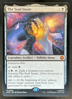 2025 Magic MTG Marvel's Spider-Man Soul Stone Foil #0066 - Image 1