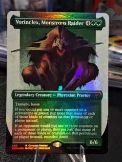 FOIL Vorinclex, Monstrous Raider Concept Praetor Step and Complete FOIL - Image 2