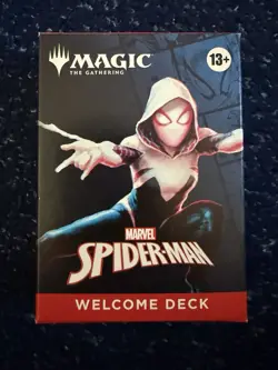 Magic: The Gathering Marvel Spider-Man Welcome Deck Red Spider Gwen Sealed - Image 1