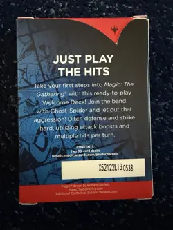 Magic: The Gathering Marvel Spider-Man Welcome Deck Red Spider Gwen Sealed - Image 2