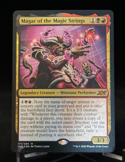 MTG Magic UNF Unfinity Foil Magar of the Magic Strings - Mythic - Image 1