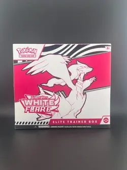 Pokemon TCG: Scarlet & Violet White Flare Elite Trainer Box Free Shipping - Image 1
