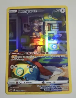 DUNSPARCE - GG23/GG70 - Pokemon TCG Crown Zenith Galarian Gallery Holo Card NM - Image 1