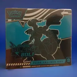 Factory Sealed Pokemon TCG Black Bolt Elite Trainer Box ETB NEW - Image 1