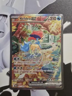 Pokemon TCG Keldeo Ex 167/086 S&V White Flare Special Illustration Rare - NM - Image 1