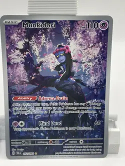 Pokemon Munkidori Illustration Rare Holo 072/064 Sv: Shrouded Fable Basic 110 HP - Image 1