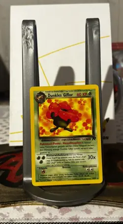 Dunkles Giflor Dark Vileplume 30/82 GERMAN Team Rocket Pokemon TCG NEAR MINT - Image 1