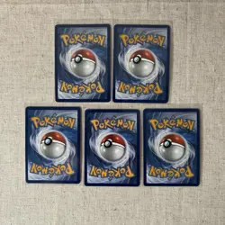 🐱🐱Pokemon Eeveelution ex Lot 5 Cards Eevee Flareon Jolteon Glaceon NM - Image 2