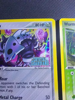 Pokemon TCG • Lairon • EX Crystal Guardians 36/100 Stamped HOLO Wurmple Deoxys - Image 4