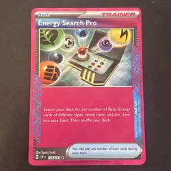 Energy Search Pro 176/191 ACE SPEC Rare Trainer Pokemon Surging Sparks SV8 - Image 1
