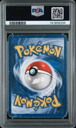 2002 POKEMON EXPEDITION #18 MEGANIUM-HOLO PSA 2 - Image 2