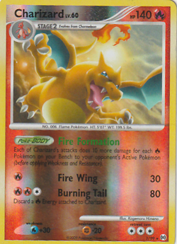 Charizard - 1/99 - Cracked Ice Holo - LP - Pokemon Promos - Image 1