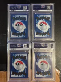 Mew ex Pokemon 151 Metal Gold PSA 9 205/165 Sv: Scarlet & Violet 151 Lot Of 4. - Image 2