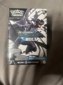 Pokemon TCG Scarlet & Violet Black Bolt Booster Bundle 6 Packs English 2025 - Image 1