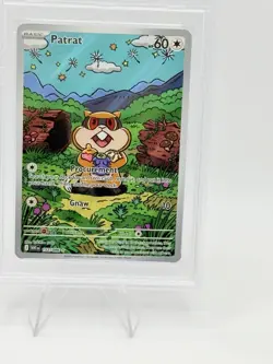 2025 POKEMON WHITE FLARE EN PATRAT ILLUSTRATION RARE 152/086 MINT PSA 10 - Image 2