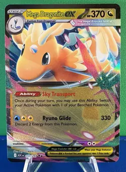 Pokemon TCG Mega Dragonite EX 152/217 - Ascended Heroes Double Rare - Near Mint - Image 1