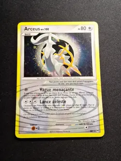 Arceus AR5 Type Normal Platine Vainqueurs Supremes Carte Pokemon FR - Image 1