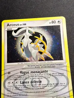 Arceus AR5 Type Normal Platine Vainqueurs Supremes Carte Pokemon FR - Image 3