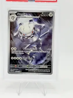 2025 POKEMON MEG EN-MEGA EVOLUTION ILLUSTRATION RARE #150 STEELIX PSA 10 - Image 2