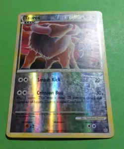 Tauros 41/95 Unleashed Reverse Holo Pokemon, HP - Image 2