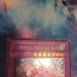 Yugioh Elemental Hero Air Neos STON-EN034 Ultimate Rare 1st Ed LP - Image 3