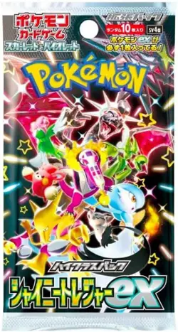 Pokemon Card Game High Class Shiny Treasure SV4a Booster Pack - Image 1