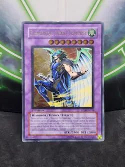 Yugioh Elemental Hero Tempest EEN-EN034 Ultimate Rare 1st Edition MP - Image 1