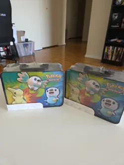 2x Pokemon 2022 Spring Collectors Chest Tin Lunchboxes - New, Sealed - Image 3