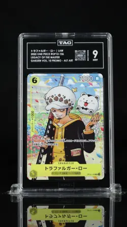 TAG 9 One Piece School Vol.10 Promo One Piece Trafalgar Law OP12-106 Japanese - Image 1