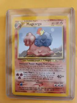 Pokemon TCG Cards 1st Edition Magcargo 33/64 Neo Revelation Uncommon - Image 1