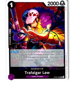 Trafalgar Law - OP09-069 (Reprint) OP09-069 Premium Booster One Piece Foil LP - Image 1