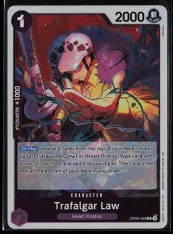 Trafalgar Law - OP09-069 (Reprint) OP09-069 One Piece Premium Booster Vol. 2 NM - Image 1
