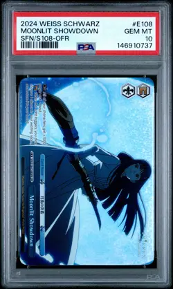 2024 WEISS SCHWARZ FRIEREN: BEYOND JOURNEY'S END OFR MOONLIT SHOWDOWN PSA 10 - Image 1