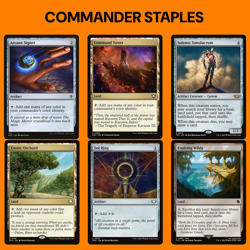 Magic: The Gathering Commander Staple 6-Card Lot - Essentials Package - Image 1