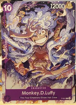 One Piece CCG - Monkey.D.Luffy (041) P-041 One Piece Promotion Cards Promo NM/M - Image 1