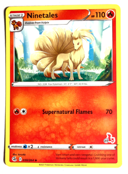 Pokemon NineTales + FREE extra Rare card! - Image 1