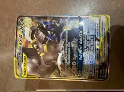 Lucario & Melmetal GX TAG TEAM Promo Holo SM192 Sm Pokemon TCG Card - Image 1