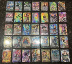 LEADER Foil Lot of 35 Dragon Ball Super Card Game | LP - Image 1