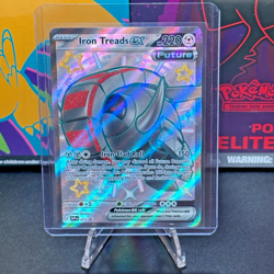 Iron Treads ex - SVP073 - Pokemon Scarlet & Violet Promo Ultra Rare Holo Card NM - Image 1