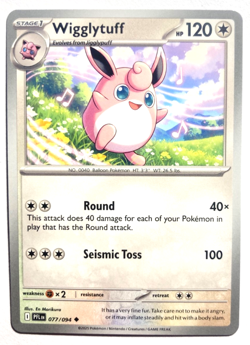 Pokemon Wigglytuff! + FREE extra Rare card! - Image 1