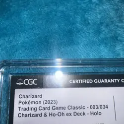 Charizard 003/034 Trading Card Game Classic Holo - Image 4