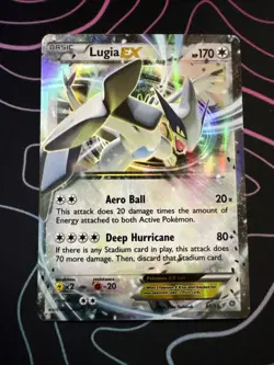 Pokemon TCG Lugia EX 68/98 XY Ancient Origins Card - Image 1