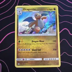 Pokemon Card - Dragonite (Holo Rare) - 96/149 - - Sun & Moon Base Set - Image 1